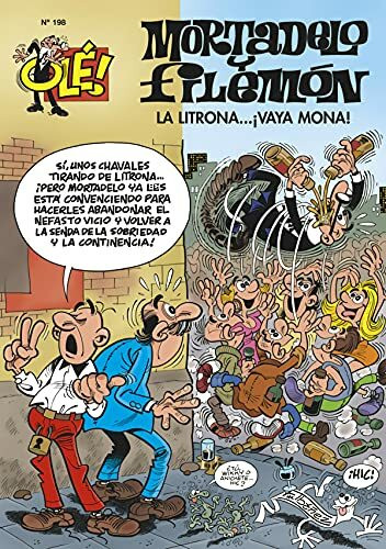 La litrona... ¡Vaya mona! (Olé! Mortadelo 198)