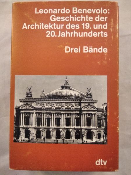 Geschichte der Architektur im 19. und 20. Jahrhundert: GESCHICHTE DER ARCHITEKTUR IM 19.J/ 20. Jahrhunderts: Drei Bände (dtv Kassettenausgaben)