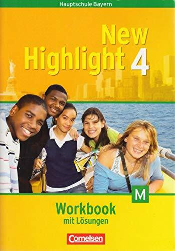 New Highlight 4 Workbook mit Lösungen M von Sydney Thorne Book