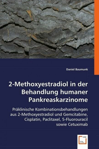 2-Methoxyestradiol in der Behandlung humaner Pankreaskarzinome: Präklinische Kombinationsbehandlungen aus 2-Methoxyestradiol und Gemcitabine, Cisplatin, Paclitaxel, 5-Fluorouracil sowie Cetuximab