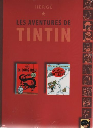 TINTIN: Le lotus bleu + tintin au tibet. album double