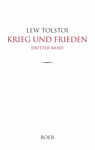 Krieg und Frieden: Band 3