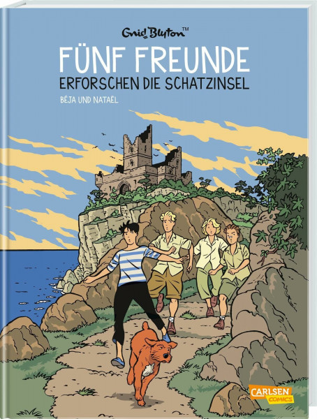 Fünf Freunde 1: Fünf Freunde erforschen die Schatzinsel: Der Kinderbuch-Klassiker als Comic für Kinder ab 8 Jahre (1)