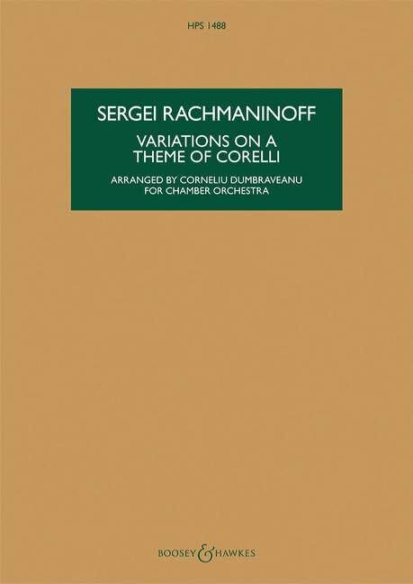 Variations on a Theme of Corelli Op. 42 Variations on a Theme of Corelli Op. 42