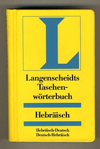 Langenscheidts Taschenwörterbuch, Hebräisch