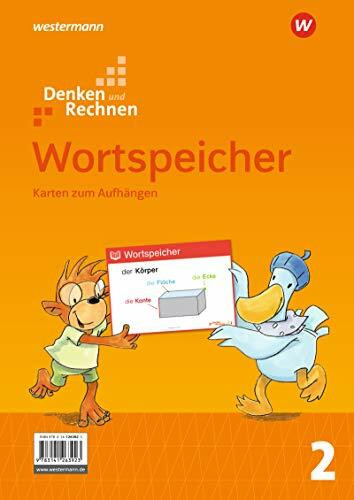 Denken und Rechnen - Allgemeine Ausgabe 2017: Wortspeicherkarten 2