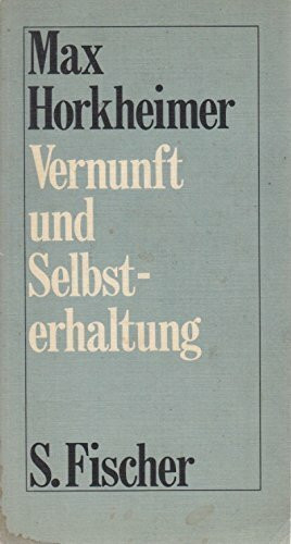 Vernunft und Selbsterhaltung