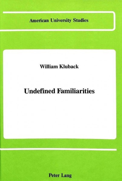 Undefined Familiarities
