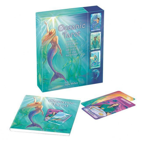 Oceanic Tarot: Includes a Full Desk of Specially Commissioned Tarot Cards and a 64-Page Illustrated