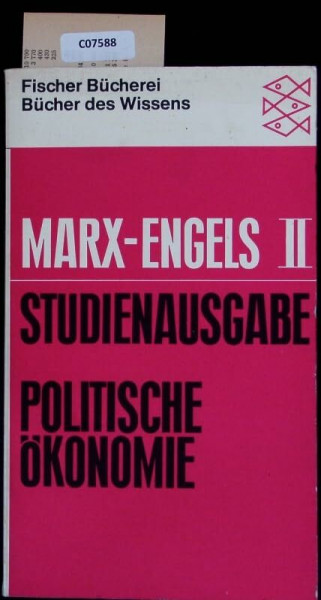 Politische Ökonomie. Band 2. Studienausgabe.