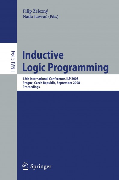 Inductive Logic Programming