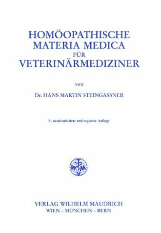 Homöopathische Materia Medica für Veterinärmediziner