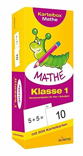 Karteibox Mathe, Klasse 1: Rechenaufgaben für das 1. Schuljahr