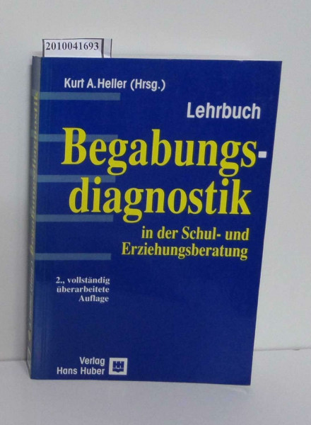 Begabungsdiagnostik in der Schul- und Erziehungsberatung