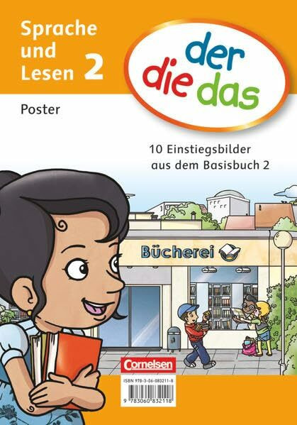 Poster - 10 Einstiegsbilder des Basisbuches - 2. Schuljahr (der-die-das - Deutsch-Lehrwerk für Grundschulkinder mit erhöhtem Sprachförderbedarf: Sprache und Lesen)