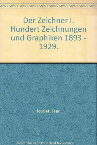 Der Zeichner I. Hundert Zeichnungen und Graphiken 1893 - 1929.
