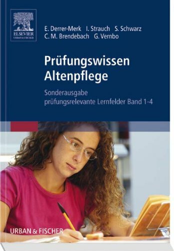 Prüfungswissen Altenpflege Bd. 1-4 SA: