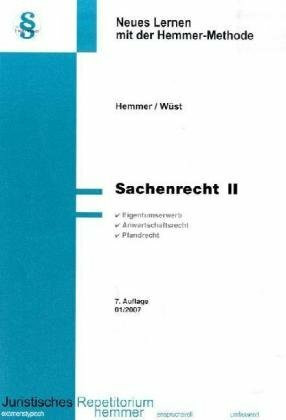 Sachenrecht II (Skripten - Zivilrecht)