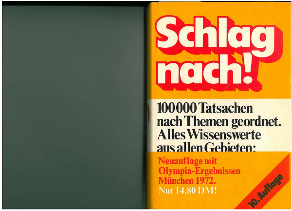 Schlag nach! 100 000 Tatsachen aus allen Wissensgebieten