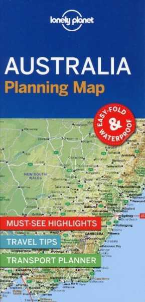 Lonely Planet Australia Planning Map 1