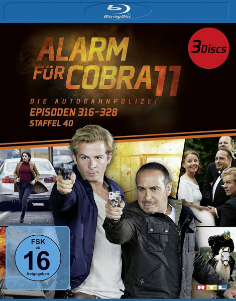 RTL Alarm für Cobra 11 - Staffel 40 [Blu-ray]
