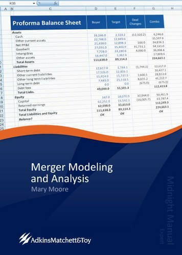 Merger Modeling and Analysis: Midnight Manual