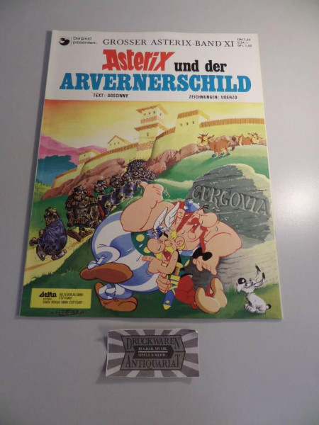 Goscinny und Uderzo präsentieren den Grossen Asterix-Band 11 : Asterix und der Arvernerschild