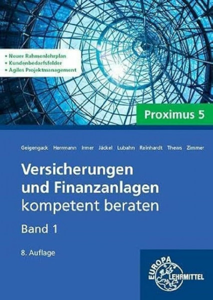 Versicherungen und Finanzanlagen Band 1 - Proximus 5