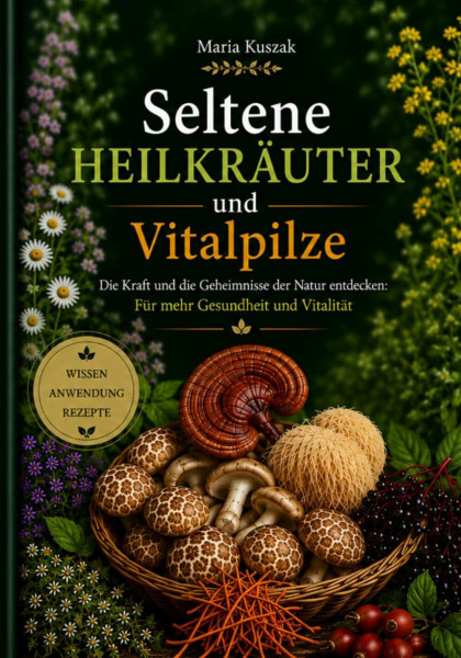 Seltene Heilkräuter und Vitalpilze: Die Kraft und die Geheimnisse der Natur entdecken: Für mehr Gesundheit und Vitalität