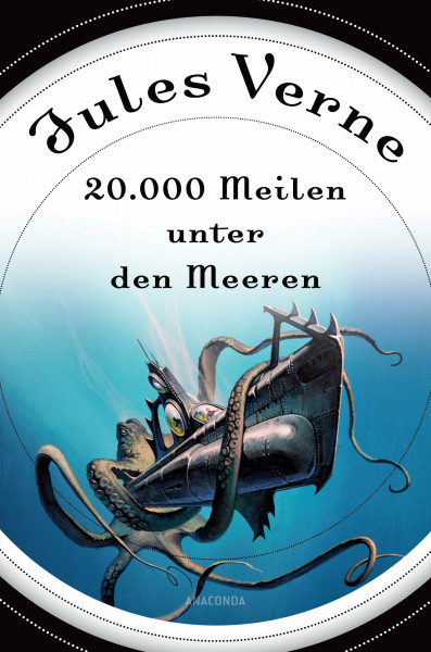 20 000 Meilen unter den Meeren (Roman) - mit Illustrationen
