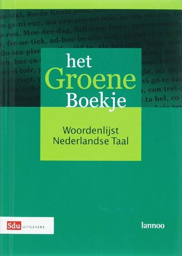 Het Groene Boekje: woordenlijst Nederlandse Taal