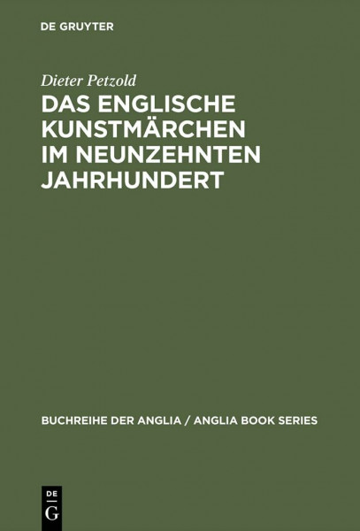 Das englische Kunstmärchen im neunzehnten Jahrhundert.