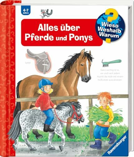 Wieso? Weshalb? Warum?, Band 21 - Alles über Pferde und Ponys (Sachbuch ab 4 Jahre - mit Klappen) (Kernreihe, 21)