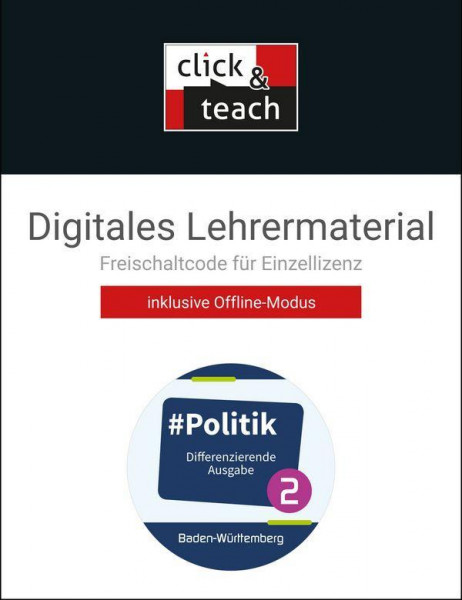 #Politik 2 click & teach Box Baden-Württemberg