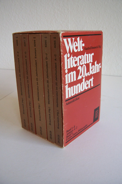 Weltliteratur im 20. Jahrhundert I. Autoren A - C.