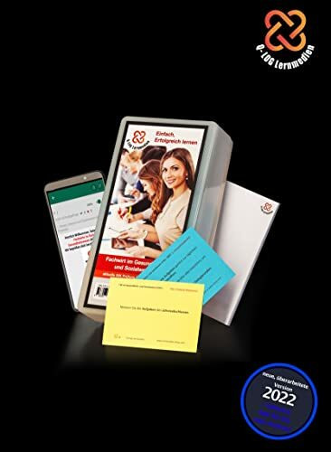 Lernkarten (744 Stück, gedruckt A7) + App + Box für den Fachwirt im Gesundheits- und Sozialwesen | Auflage 2022 | Komplettsatz mit allen 6 Fächern