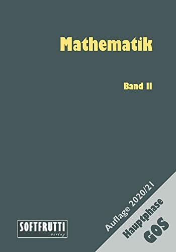 Mathematik GOS Hauptphase: Band II