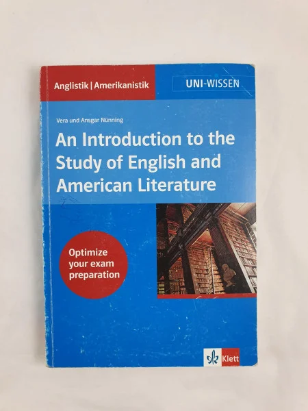 An Introduction to the Study of English and American Literature
