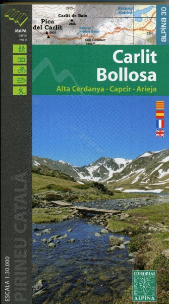 Carli-Bollosa Wanderkarte 1 : 30 000