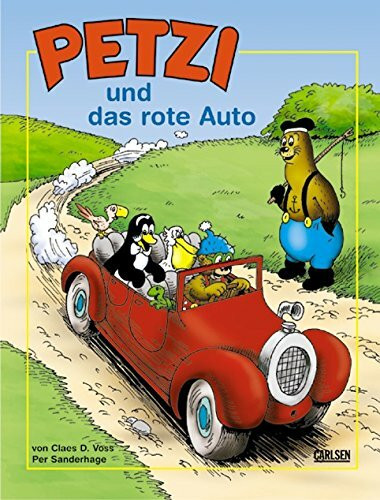 Petzi Bilderbücher: Petzi und das rote Auto