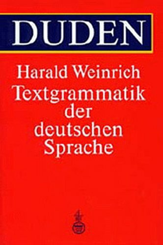 Duden - Textgrammatik der deutschen Sprache
