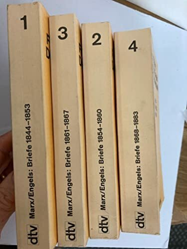 Der Briefwechsel. Briefe 1844 - 1883. 4 Bände.