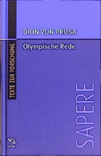 Olympische Rede oder Über die erste Erkenntnis Gottes (Sapere)