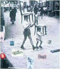 kid size, Möbel und Objekte für Kinder: Katalog zur Ausstellung in der Kunsthal Rotterdam, 28.6.-28.9.1997, im Vitra Design Museum Weil am Rhein, Frühjahr/Sommer 1998 u. a. (Design e arti applicate)
