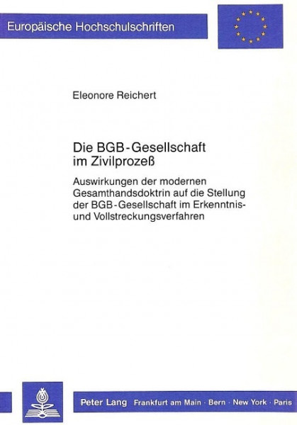 Die BGB-Gesellschaft im Zivilprozess