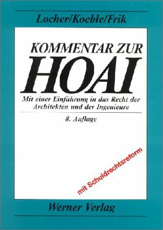 Kommentar zur HOAI