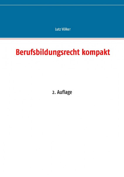 Berufsbildungsrecht kompakt