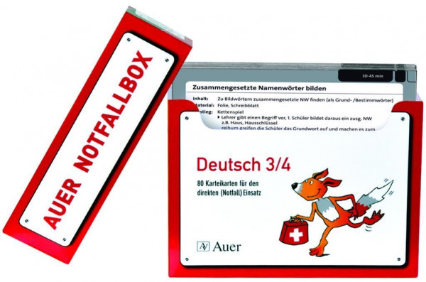 Schnelle Vertretungsstunden Deutsch 3/4