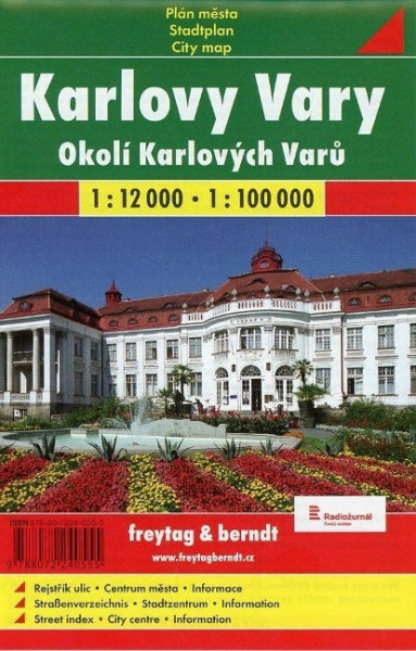 Karlovy Vary 1 : 12 000 / Okoli Karlovych Varu 1 : 100 000