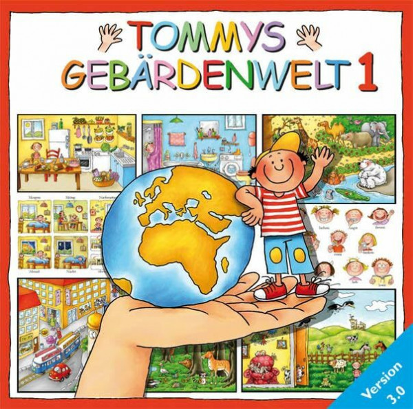 Tommys Gebärdenwelt 1: Deutsche Gebärdensprache für Kinder, 1. Teil, CD-ROM